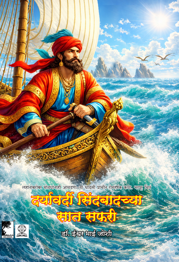 दर्यावर्दी सिंदबादच्या सात सफरी (मराठी) अफलातून भरपूर चित्रांसह, 295 पानांची सम्पूर्ण कथा, Sindbad